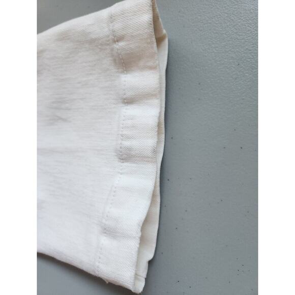 NWD Mother The Hustler Patch Pocket Flood Bootcut Jeans Sz 24 Cream Puffs #7B417 - Picture 9 of 13